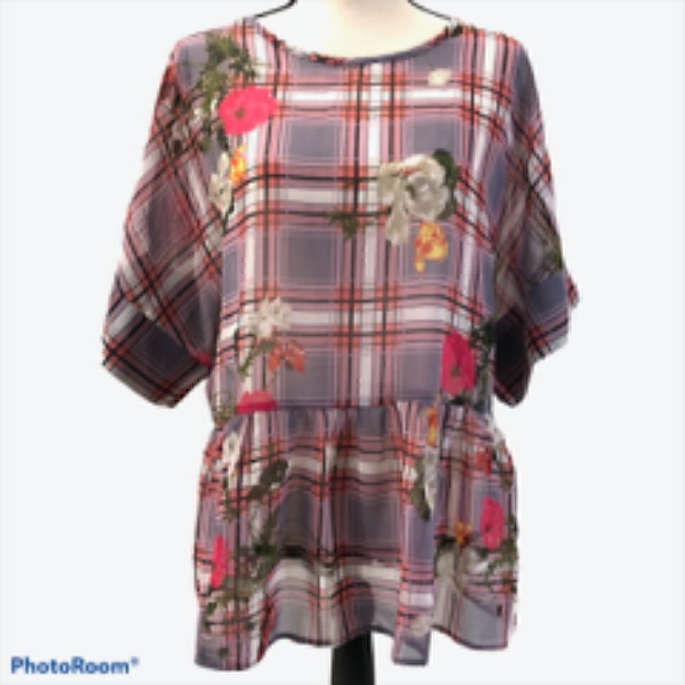 ASOS Floral Print Blouse NWT